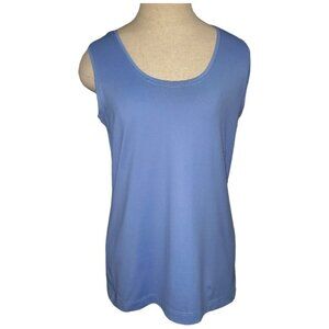 CT1696 Peck & Peck Essentials blue Tank M